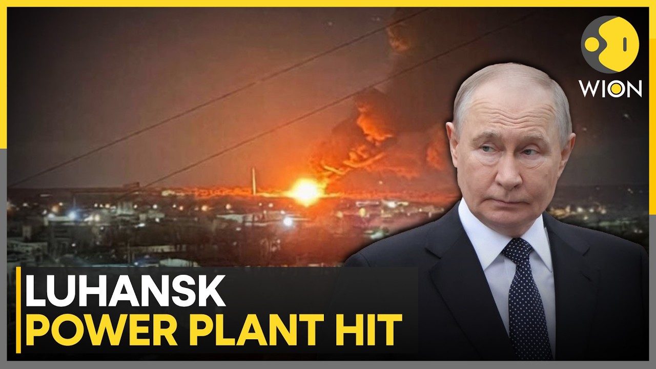 Russia-Ukraine War: Drone Bombardment Torches Warehouse In Southeast Ukraine | WION
