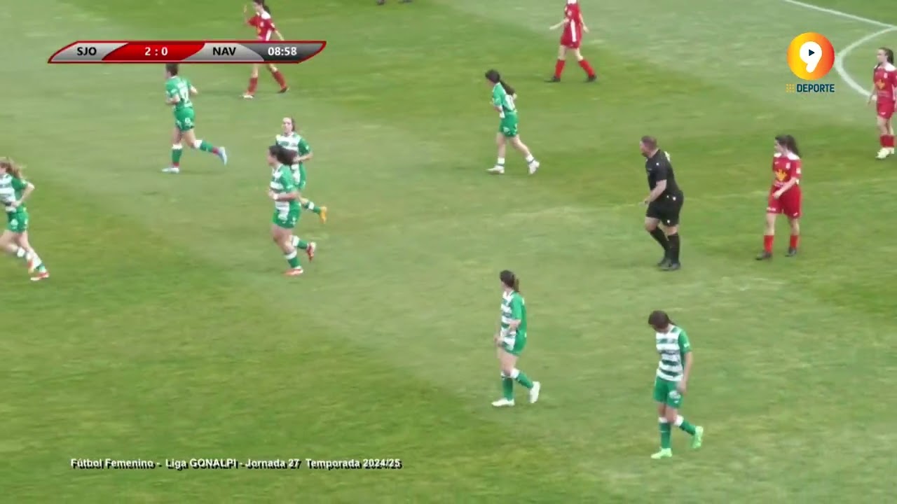San José femenino Navega, Liga GONALPI Jornada 27 Temporada 2024/25