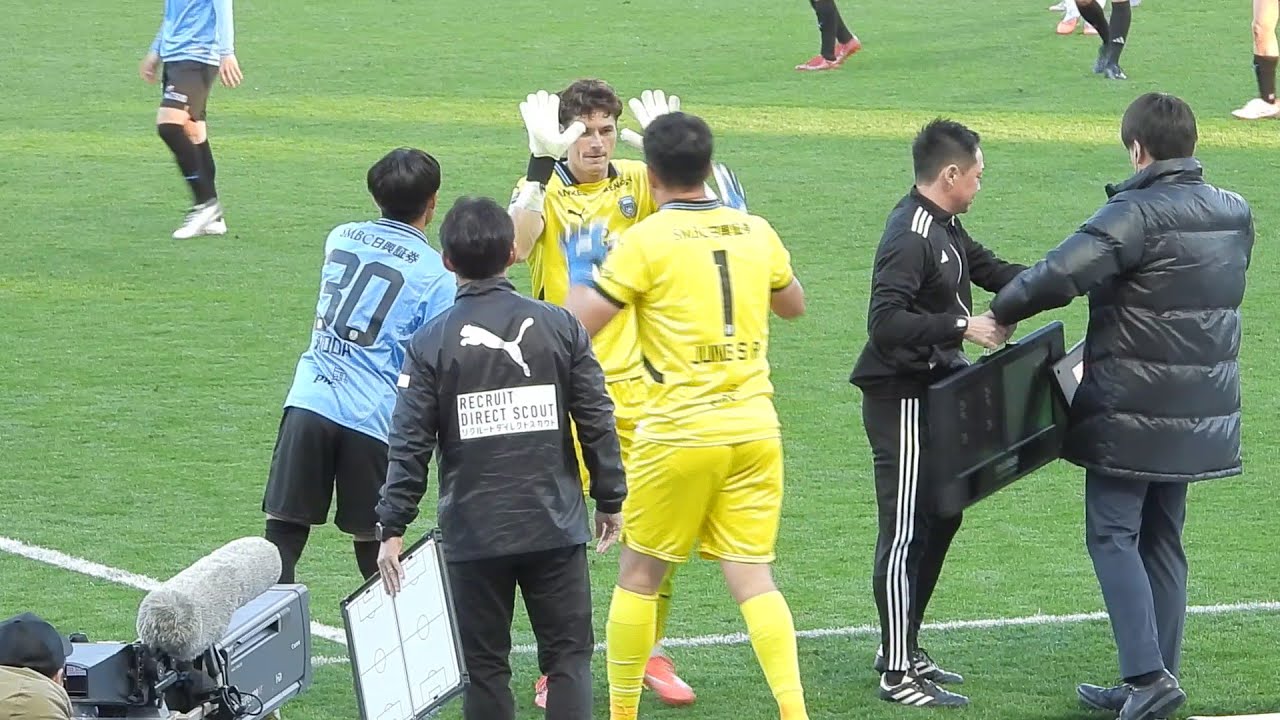「チョンソンリョン選手最後の等々力ピッチへ」J1リーグサンフレッチェ広島戦　20251130