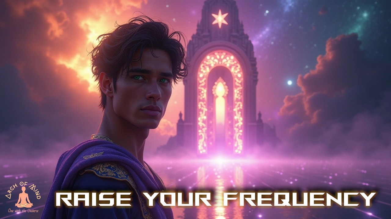 RAISE YOUR FREQUENCY 🌌 963Hz + 888Hz + 528Hz | Match the Vibration of Your Desires
