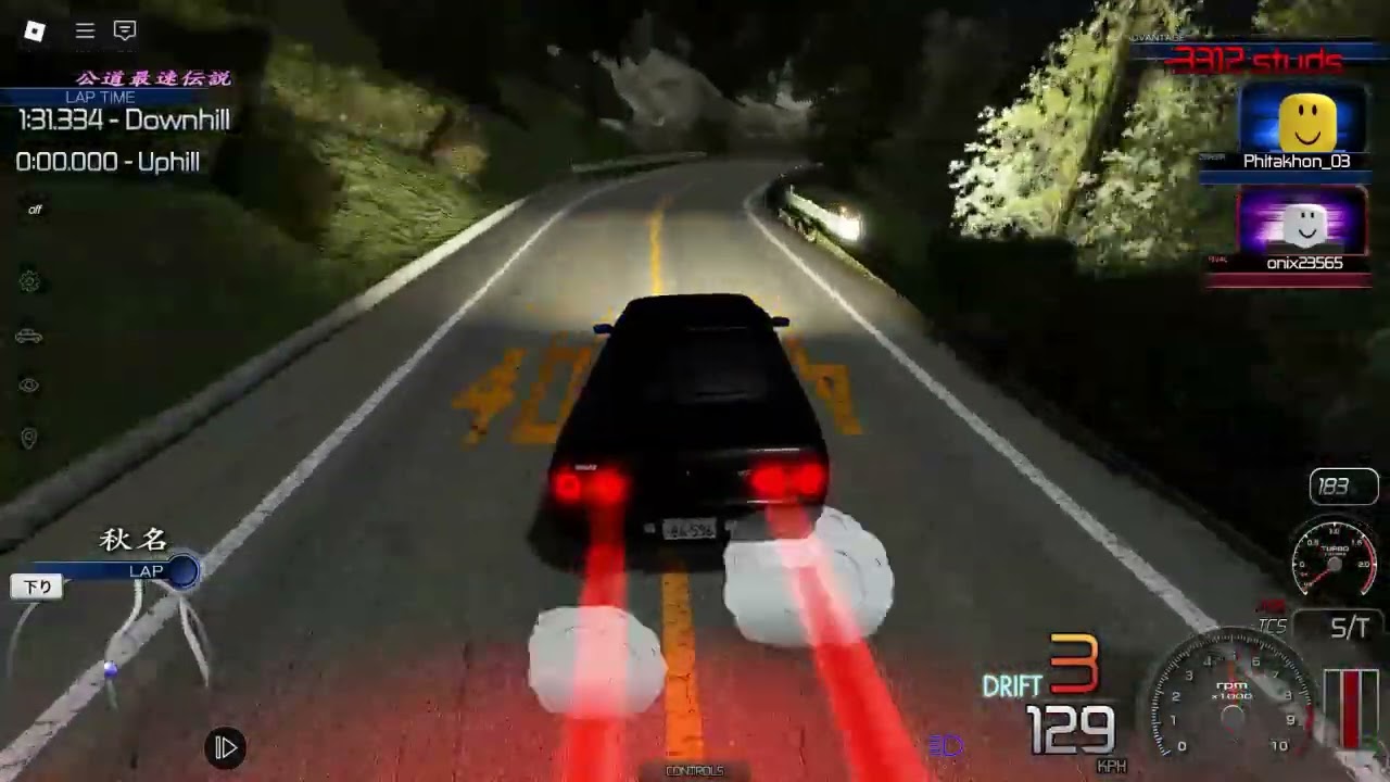 Nakazato Akina Downhill Run - Ominous Runners