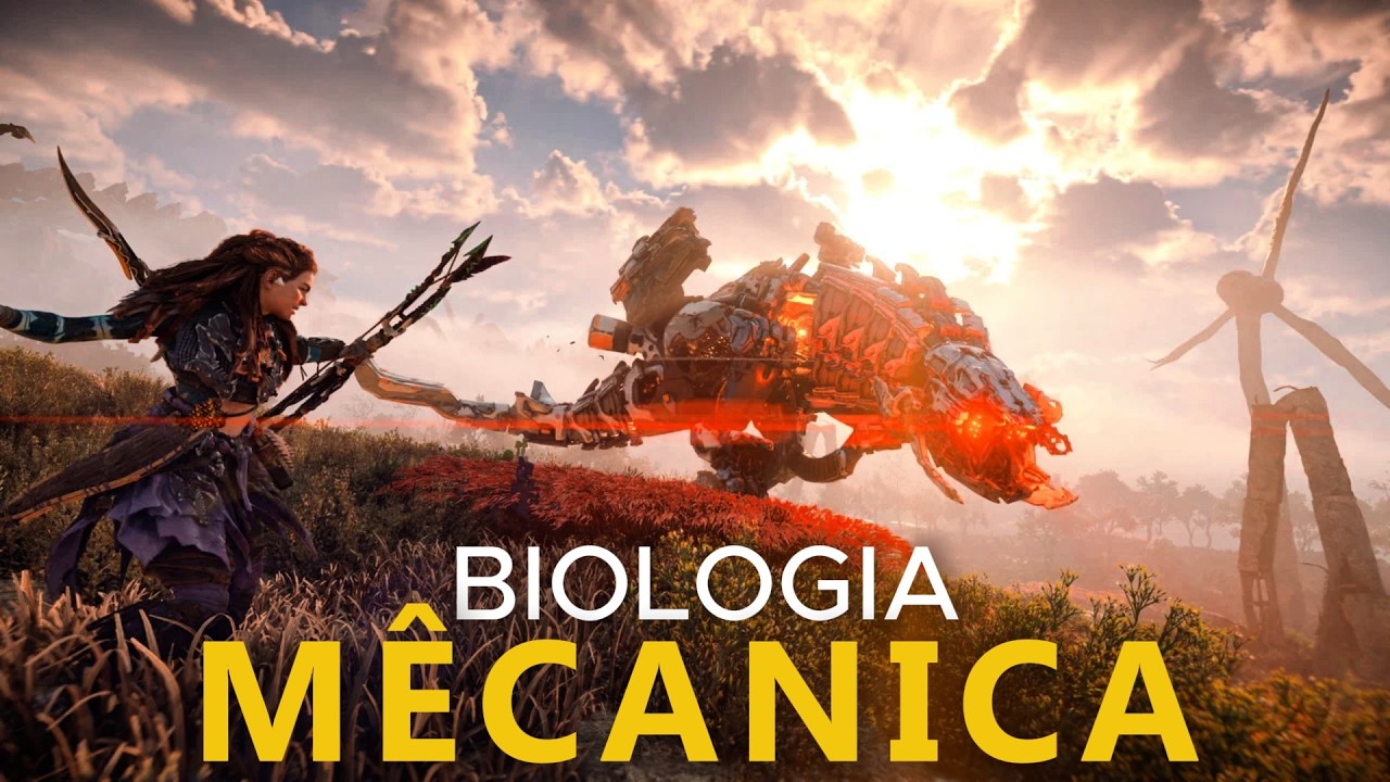 Projeto Zero Dawn: O Bioma feito por MAQUINAS INTELIGENTES.