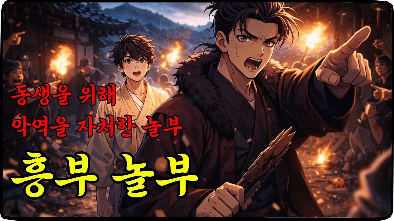[Music] 흥부놀부 l 놀부는 원래 착했다 l #kpop #anime #음악 #aimusic #edm