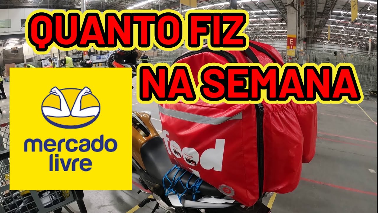 QUANTO FIZ NA SEMANA, NO MERCADO LIVRE #mercadolivre