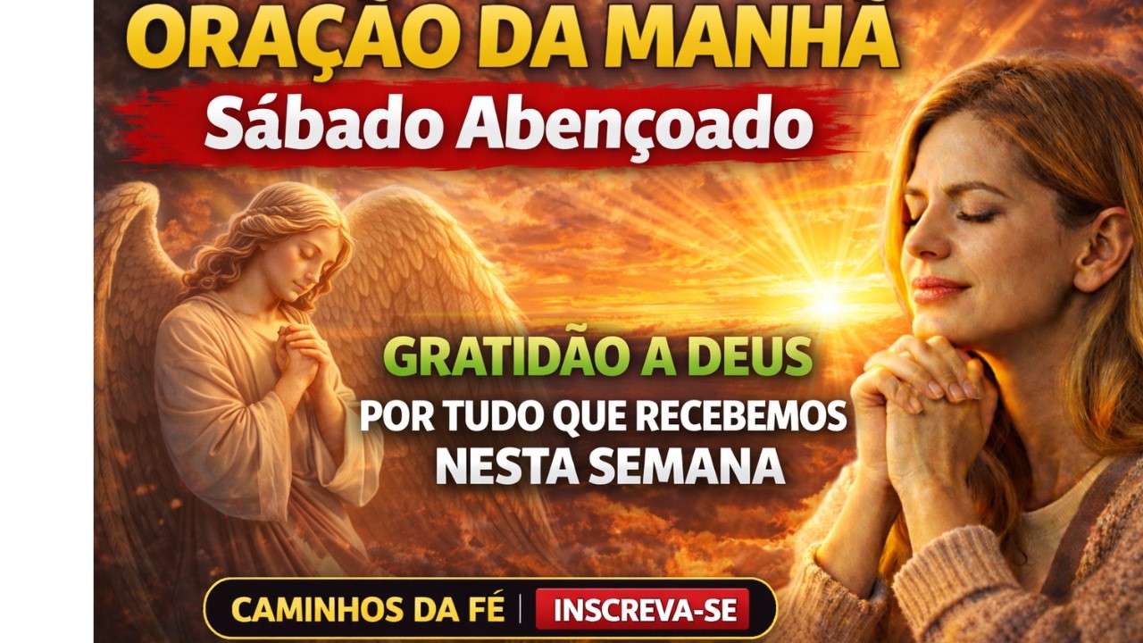ORAÇÃO DA MANHA SABADO ABENÇOADO AMEM
