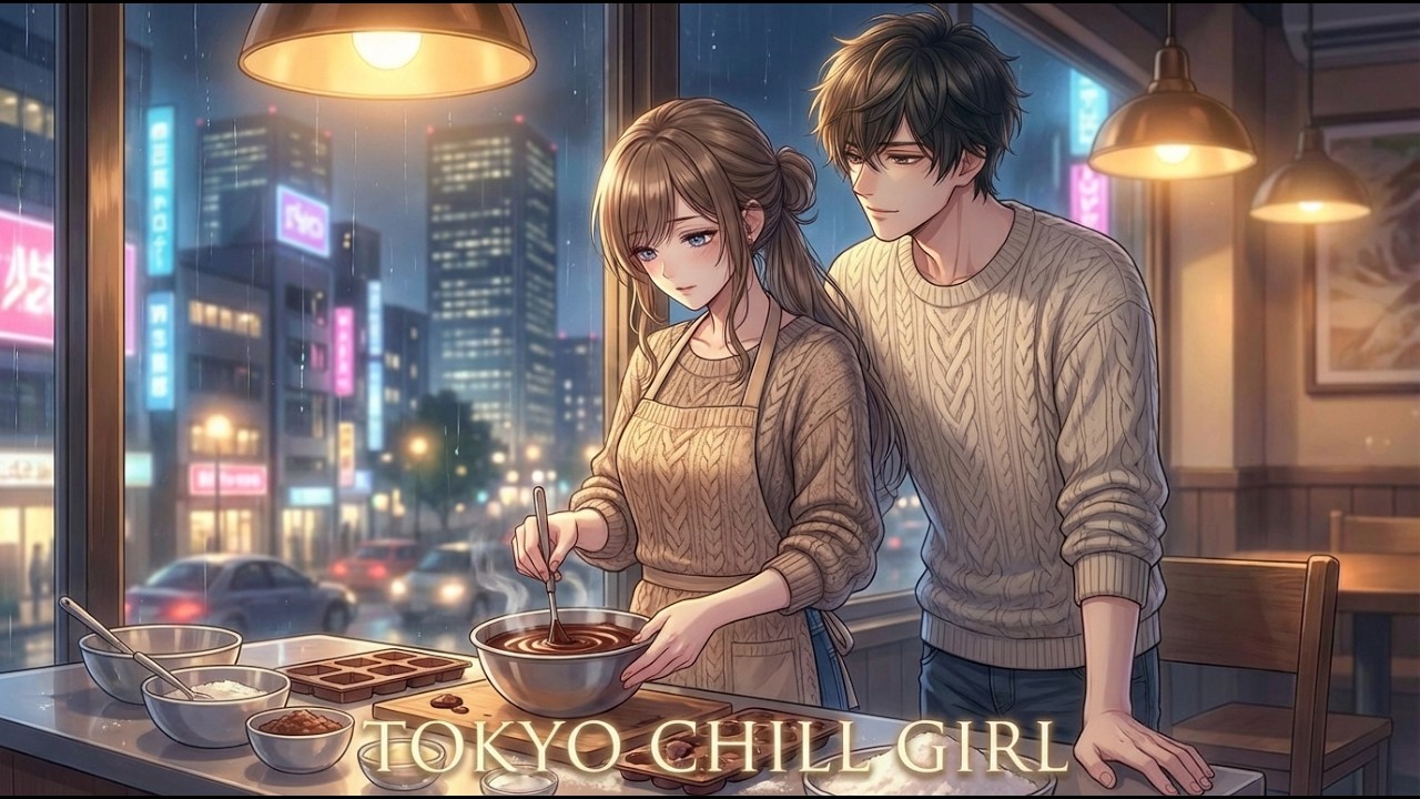 【チョコより先に、恋を知った夜】Chill Jazz Hop / Jazzy Pop｜おうちバレンタイン｜男性ボーカル｜作業用BGM