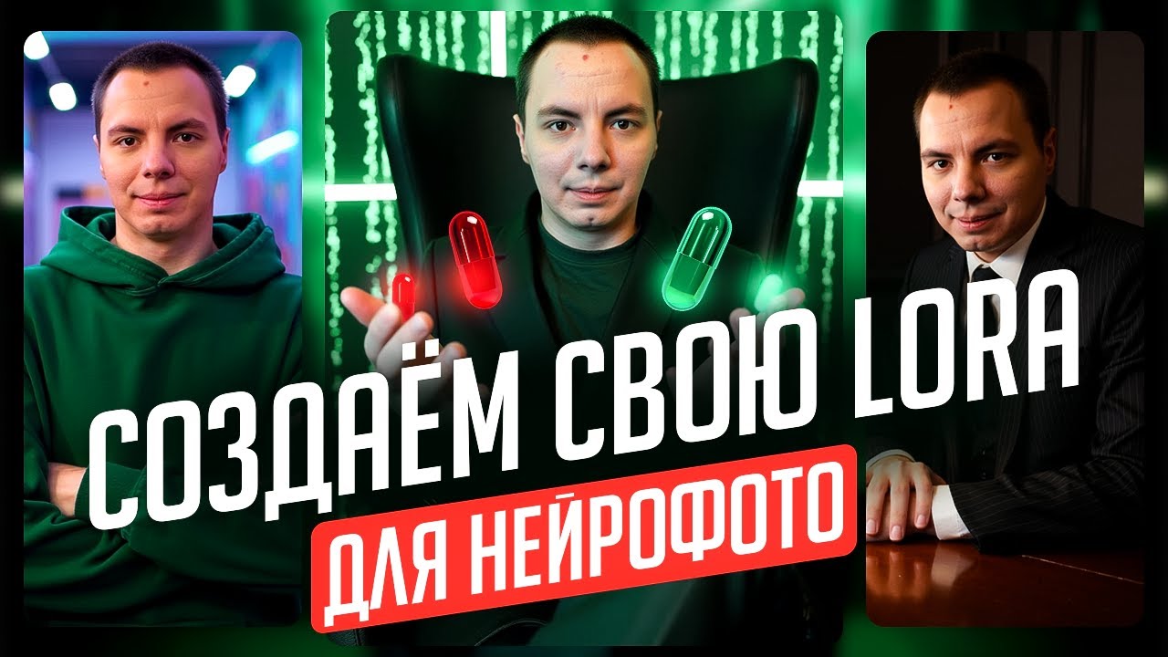Создаём СВОЙ КЛОН и делаем НЕЙРОФОТО. Тренируем LoRA в CivitAI + генерация в SeaArt!