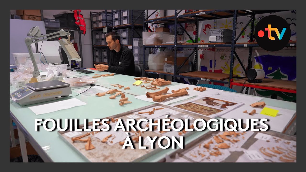 Des traces de la Rome antique dans un nouveau site de fouilles à Lyon