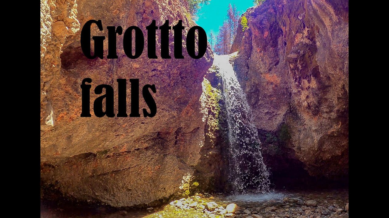 Hiking Grotto Falls Trail near Santaquin, Utah. Great Family Hike