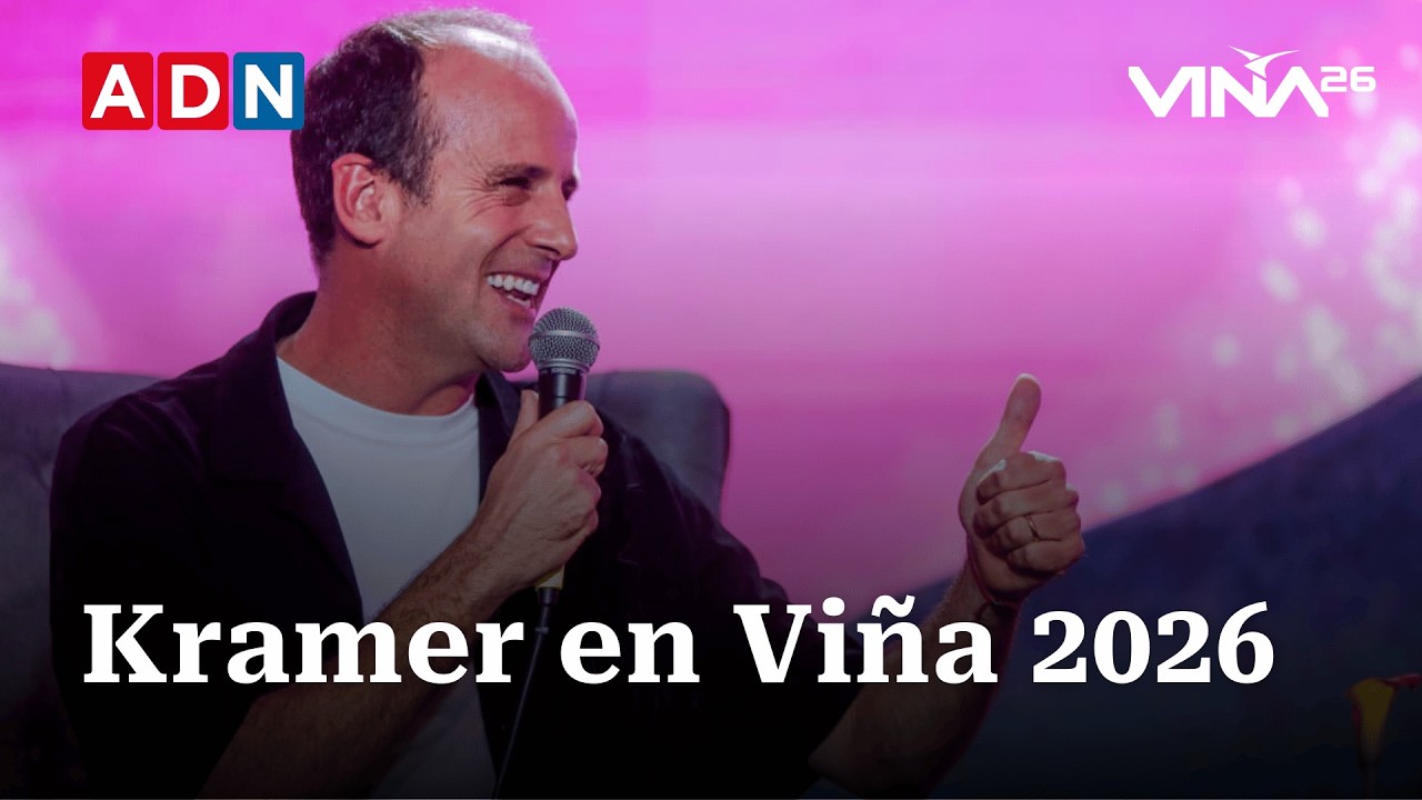 Las declaraciones de Kramer previo a su participación en el Festiva de Viña del Mar 2026