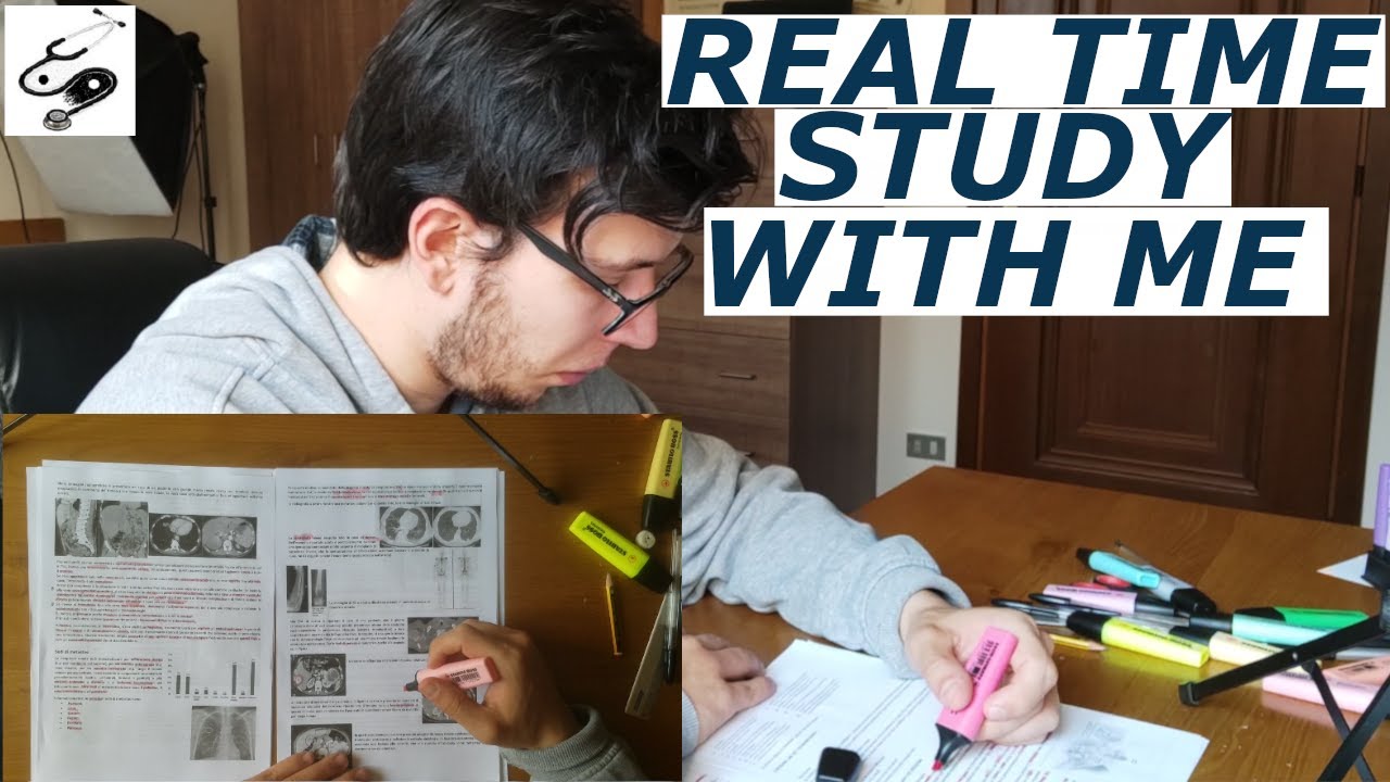 REAL TIME STUDY WITH ME - 1 HOUR - MOTIVATION || medpages