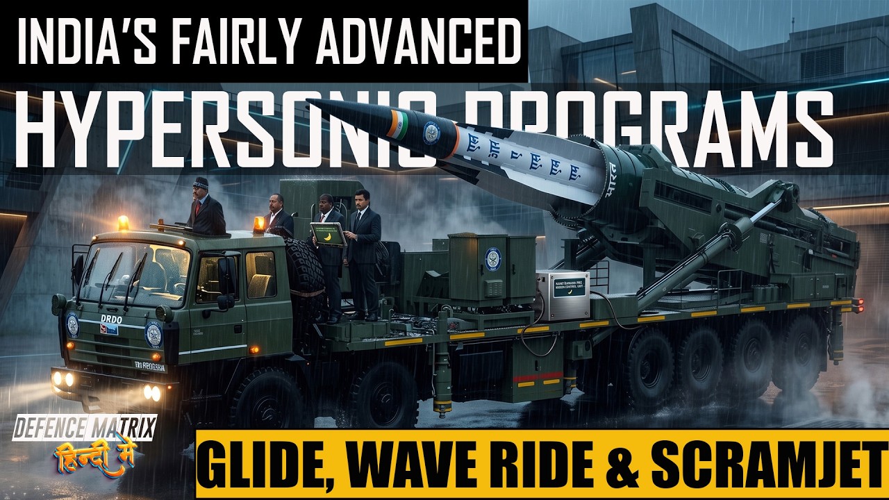 India's Advanced Hypersonic Programs | Glide, Wave ride and Scramjet | हिंदी में