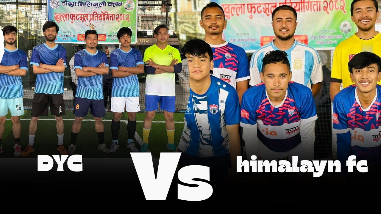 1st open futsal tournament 🏟️ quarter final ❤️ DYC vs Himalayan fc 🌺 vital game 