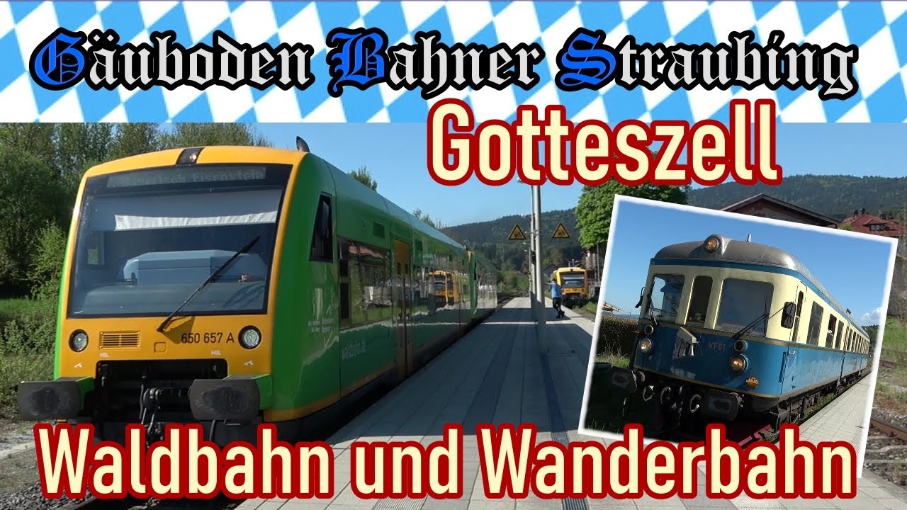 🚊  WALDBAHN  / WANDERBAHN 🌲 🌳 Esslinger Triebwagen VT 07 in Gotteszell🌲 🌳 # 079