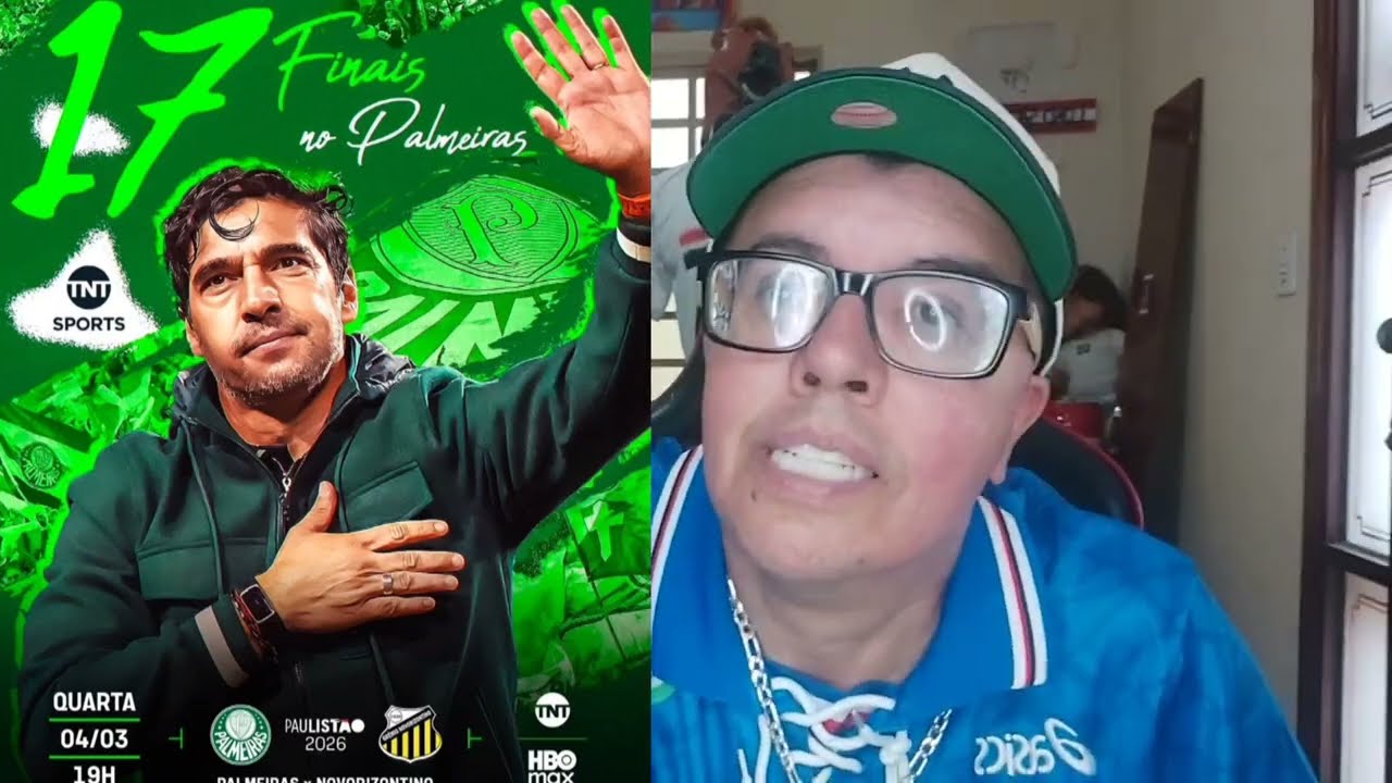 ABEL FERREIRA VAI PARA A SUA 17° FINAL COM PALMEIRAS E TEM A OBRIGAÇÃO DE SER CAMPEÃO 