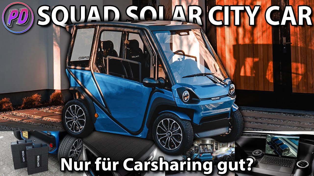 SQUAD SOLAR CITY CAR - Nur für Carsharing gut?