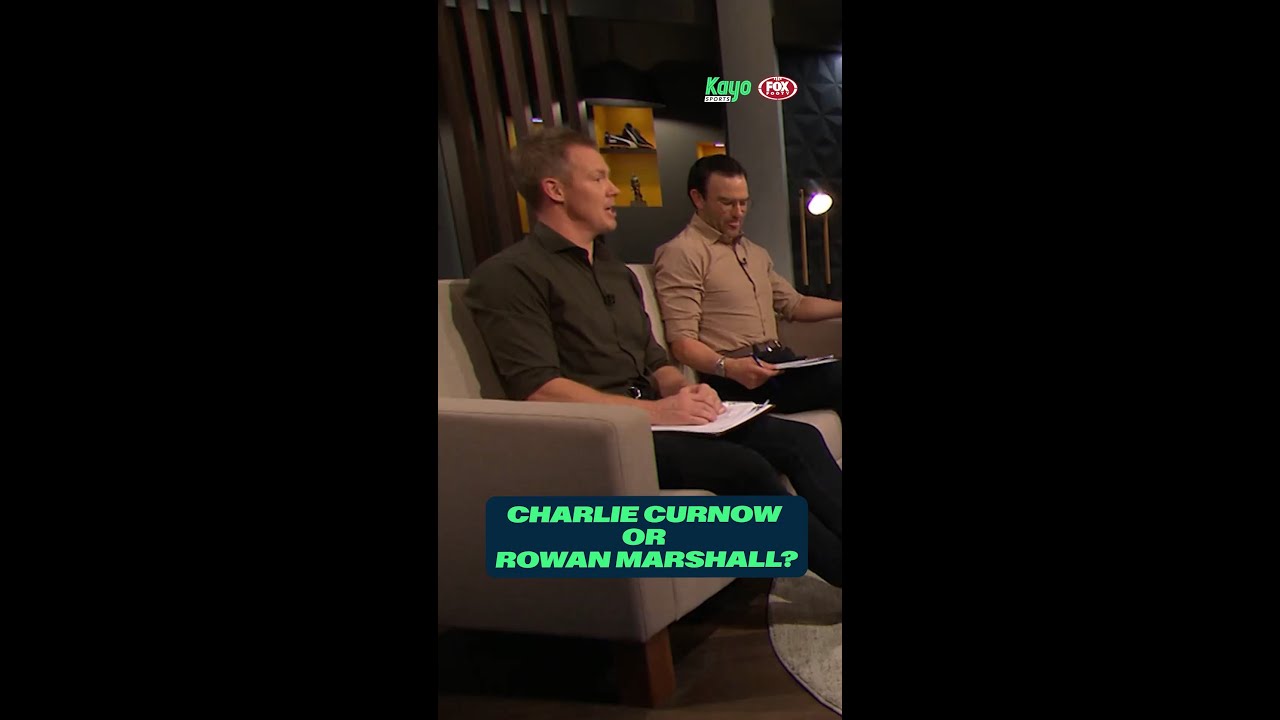 Charlie Curnow or Rowan Marshall?