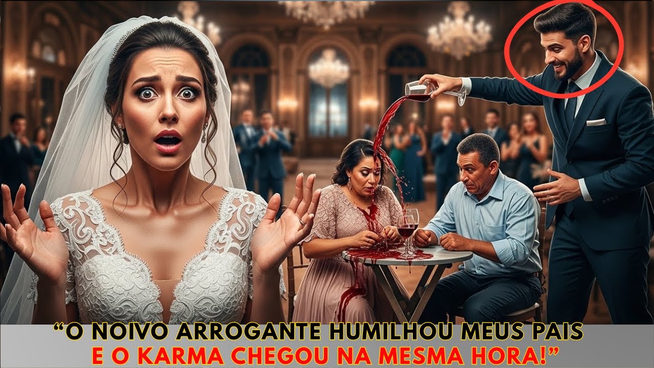 “O Noivo Arrogante Humilhou Meus Pais – E o Karma Chegou na Mesma Hora!”