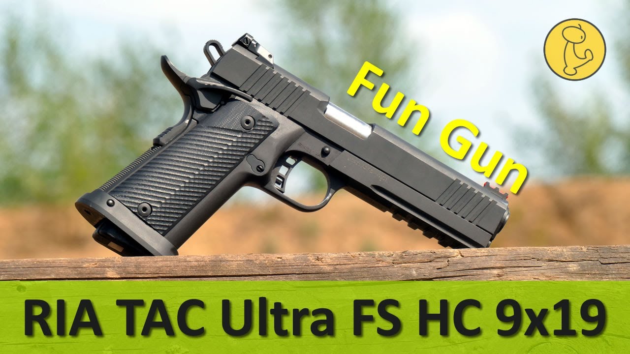 #84 Moja ulubiona "dziewiątka" - RIA Tac Ultra FS HC 9x19. ❤️