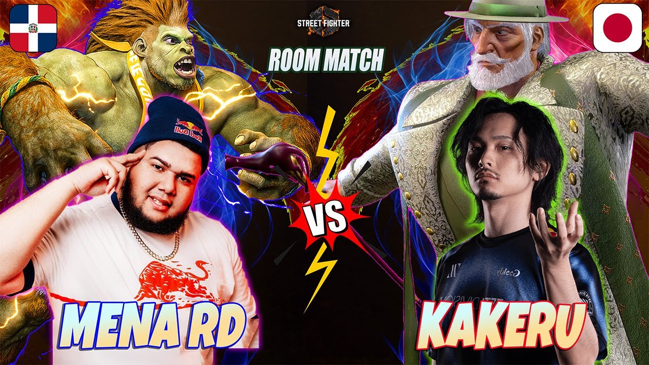 SF6 | MenaRD (#1 Blanka) против KAKERU (#1 JP) 👉 Высокоуровневый геймплей Street Fighter 6