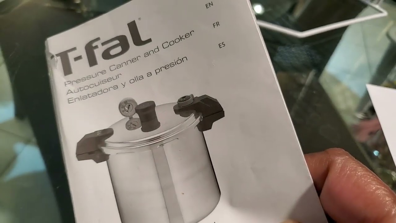 T-Fal 22 Qt. Pressure Canner/Cooker User's Manual Brief Overview📖📚 | What to Look out For 👀🤔