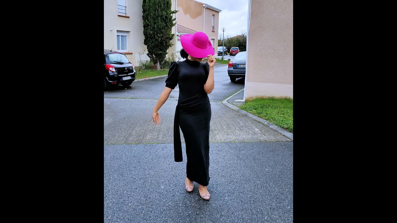 DIY / TUTO COUTURE ma robe longue en jersey, manches bouffantes