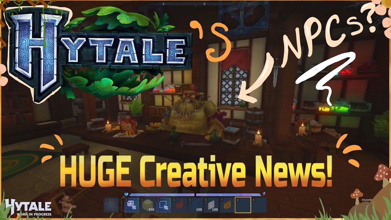 Hytale Just Dropped HUGE Creative Tools! I'm Planning Now!
