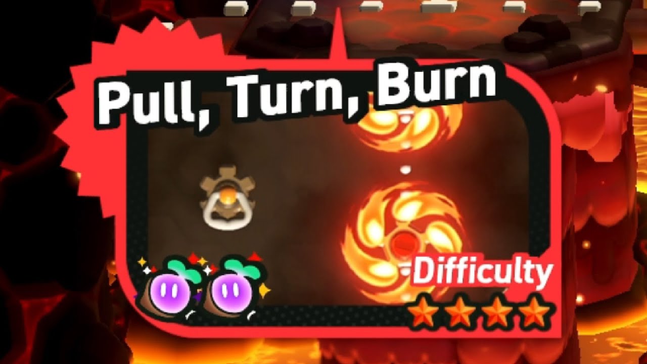 Pull, Turn, Burn 100% All Coins and Wonder Seeds Super Mario Bros Wonder