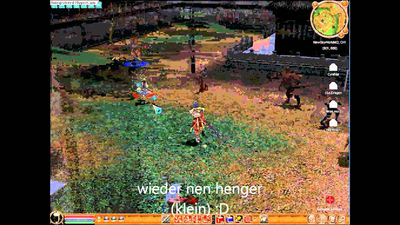 Metin2 P server NewSkyWorldMt2 Pvp video