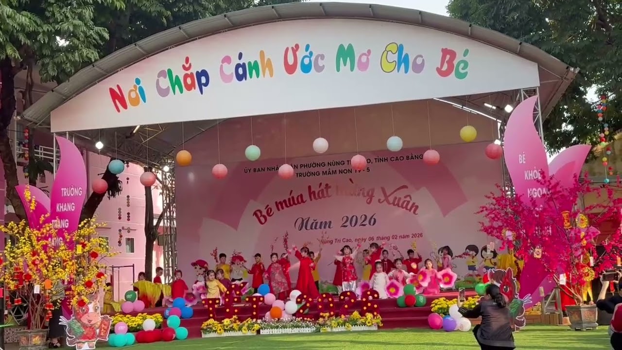 Xuân đã về - lớp 5tc 06/02/2026