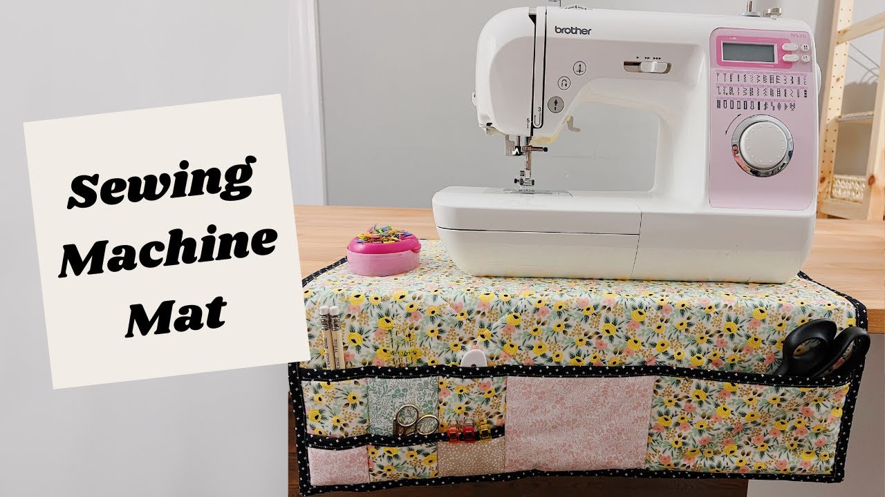 Sewing Machine Mat Tutorial with Easy Binding Technique