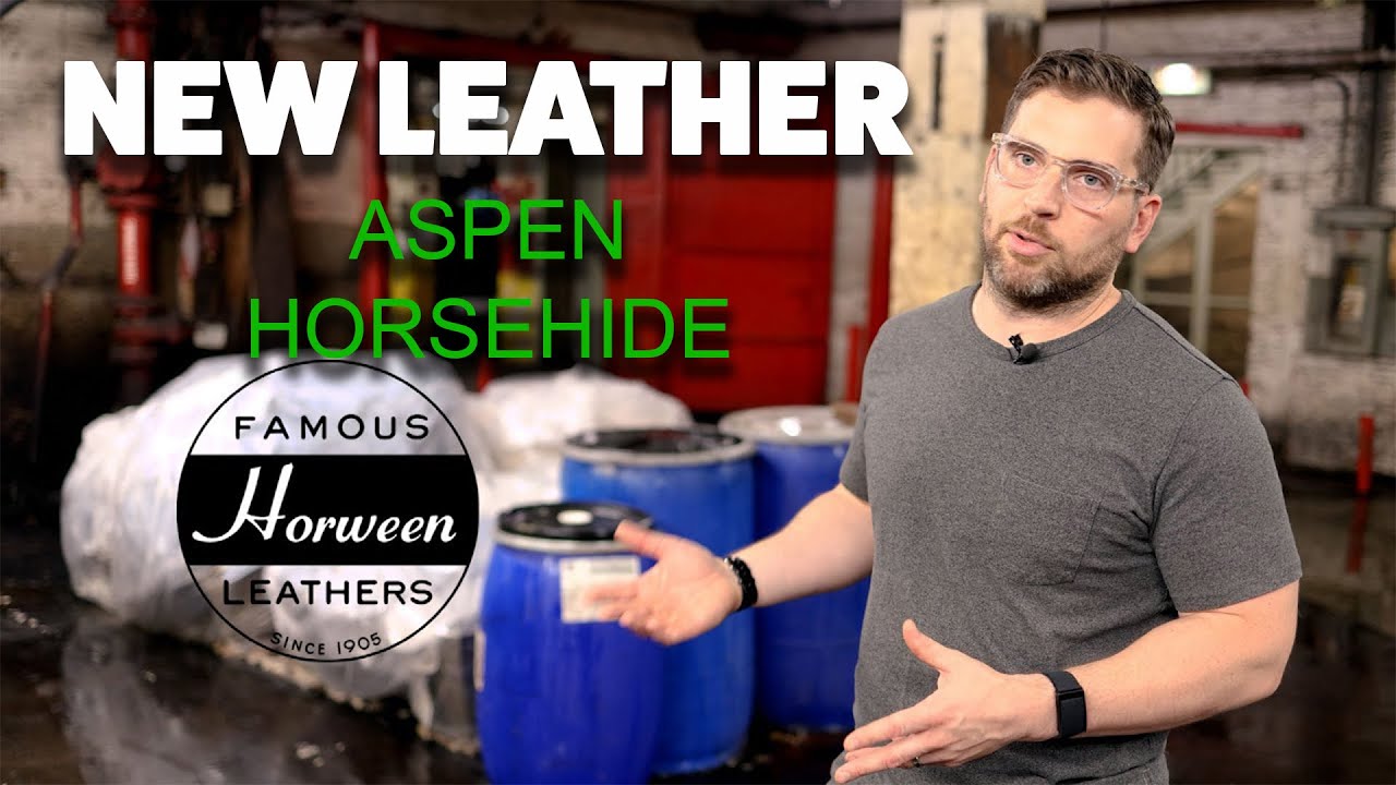 НОВАЯ кожа! Horween Aspen Horsehide