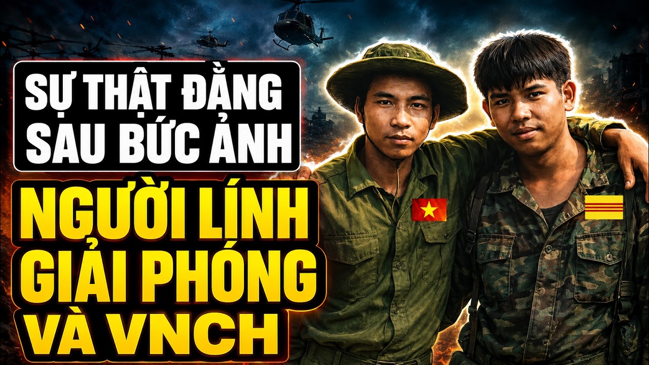 Sự Thật Đằng Sau Bức Ảnh Người L&iacute;nh Giải Ph&oacute;ng V&agrave; VNCH