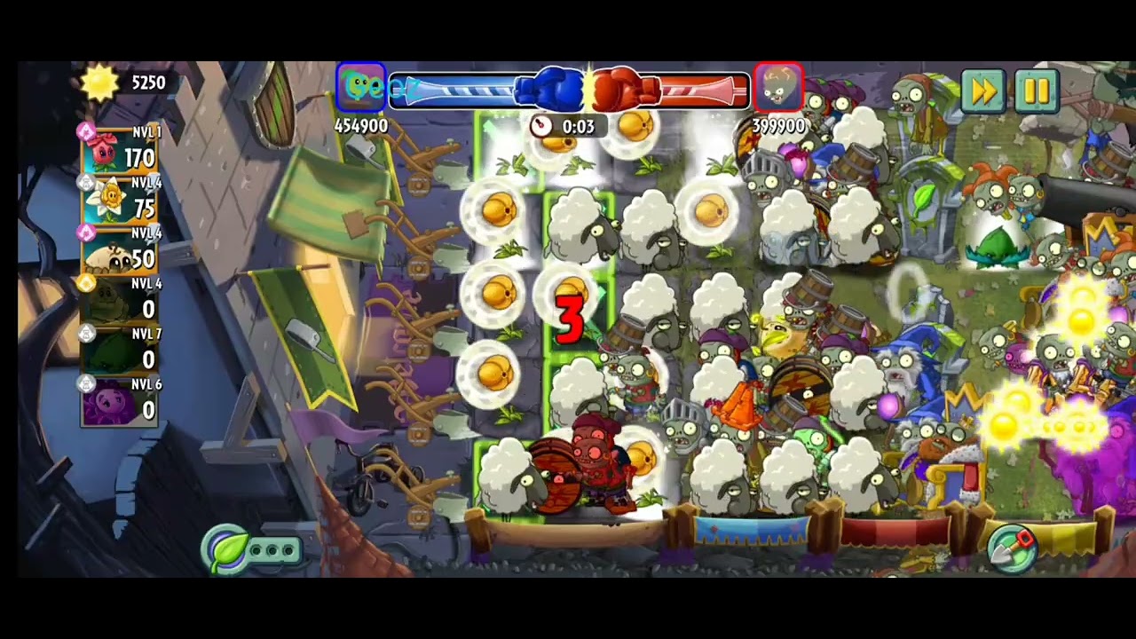 Arena, Temporada de Rosa 🌹, Plantas 🆚 Zombies 2 📱