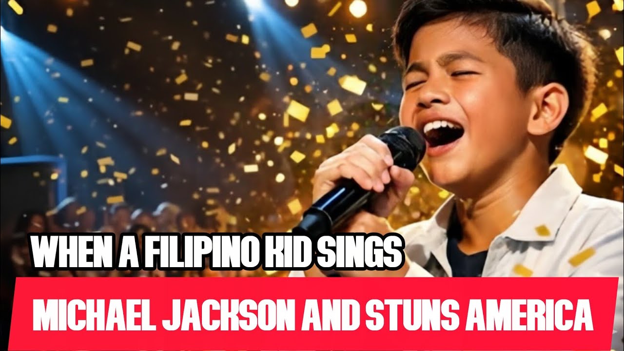 When a Filipino Kid Sings Michael Jackson and Stuns America