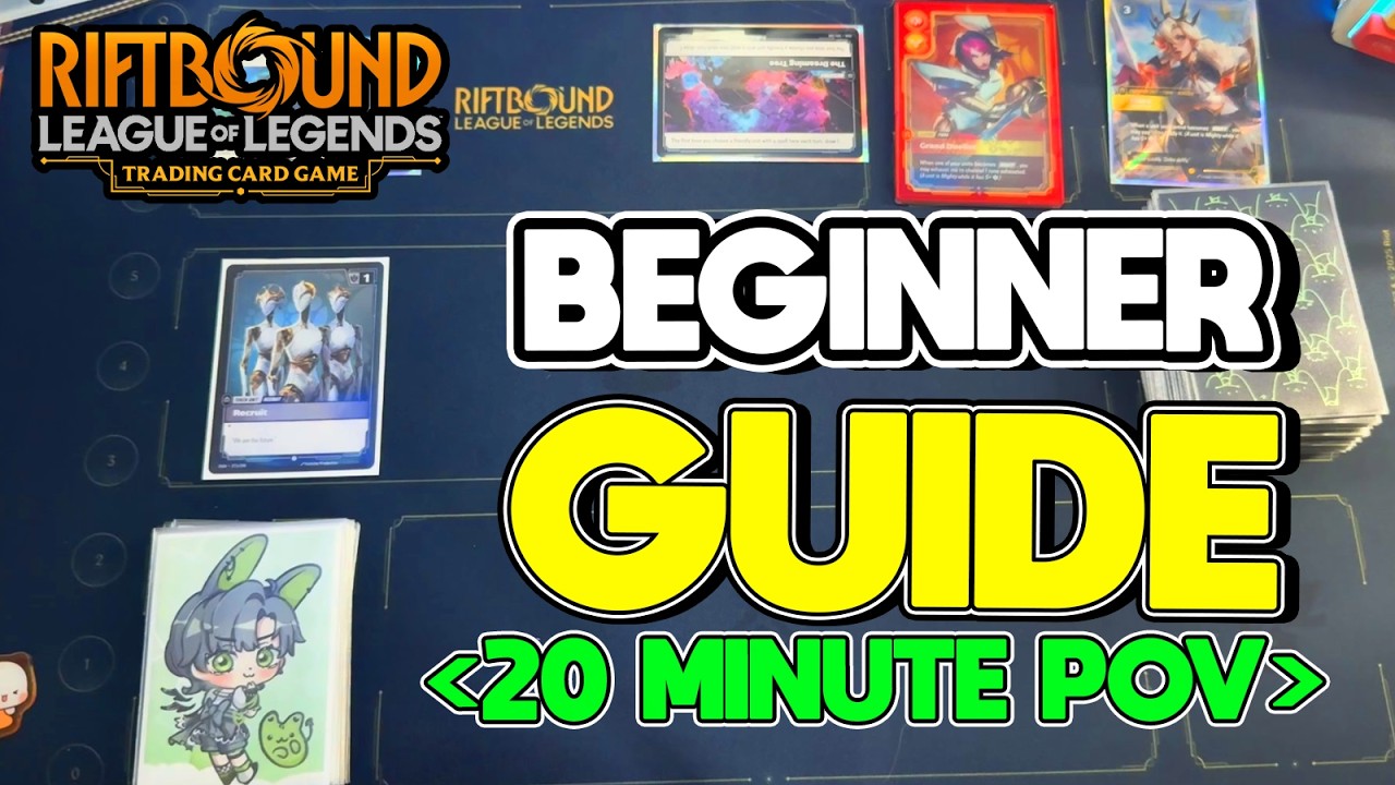 Riftbound TCG Complete Beginner Guide in 20 Minutes (POV) [League of Legends Card Game 2026]