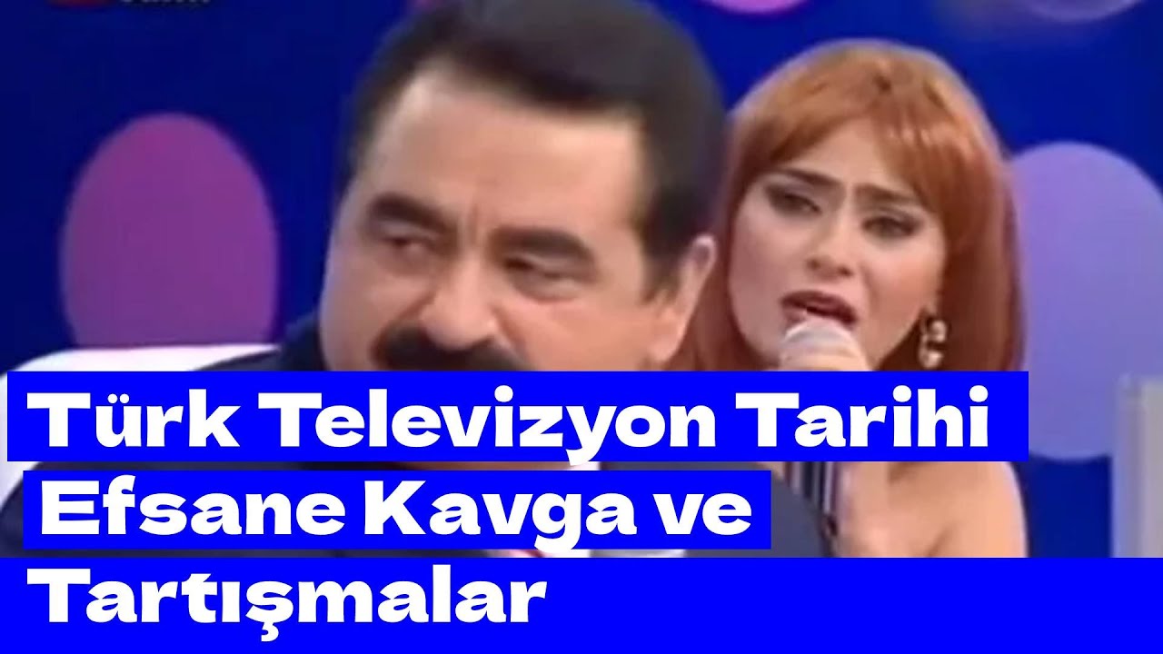 T&uuml;rk Televizyon Tarihi Efsane Kavga ve Tartışmalar