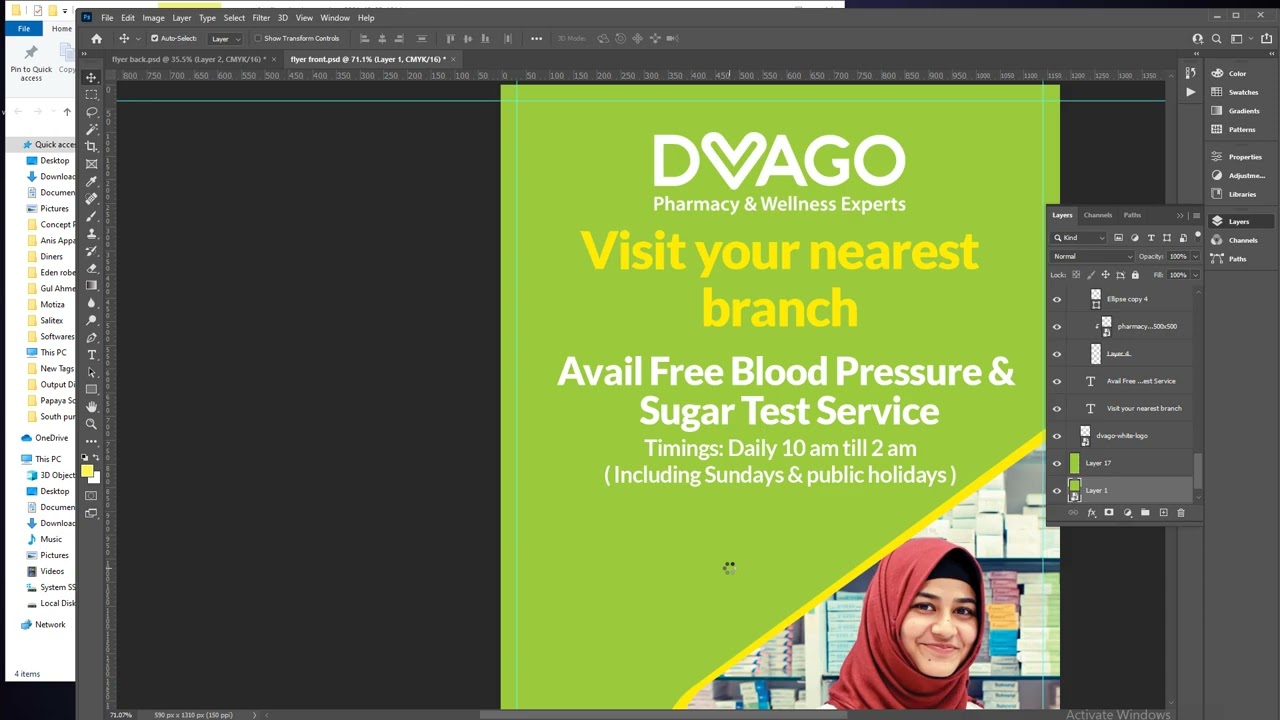21 Dvago Flyer Output from Kodak Preps | Ai