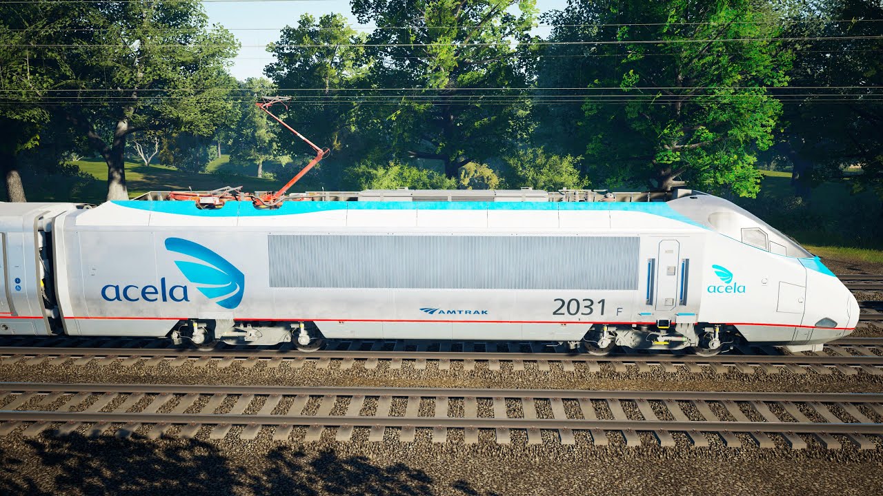 Keep rolling 🚆 Train Sim World 6 Acela Express 2025.12.18.