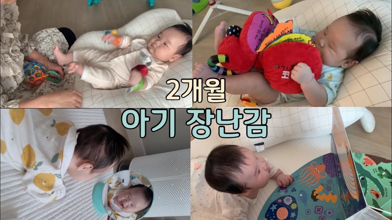 2개월 (60일 ~ 90일) 아기 장난감 추천 ! 우리 아기가 너무너무 잘 가지고 놀았던 2개월 아기 장난감
