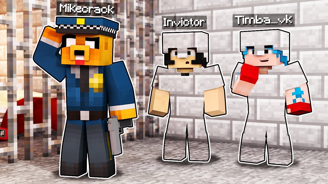 ESCAPAMOS de la PRISIÓN con ARMADURAS INVISIBLES 😱 ESCONDITE en MINECRAFT