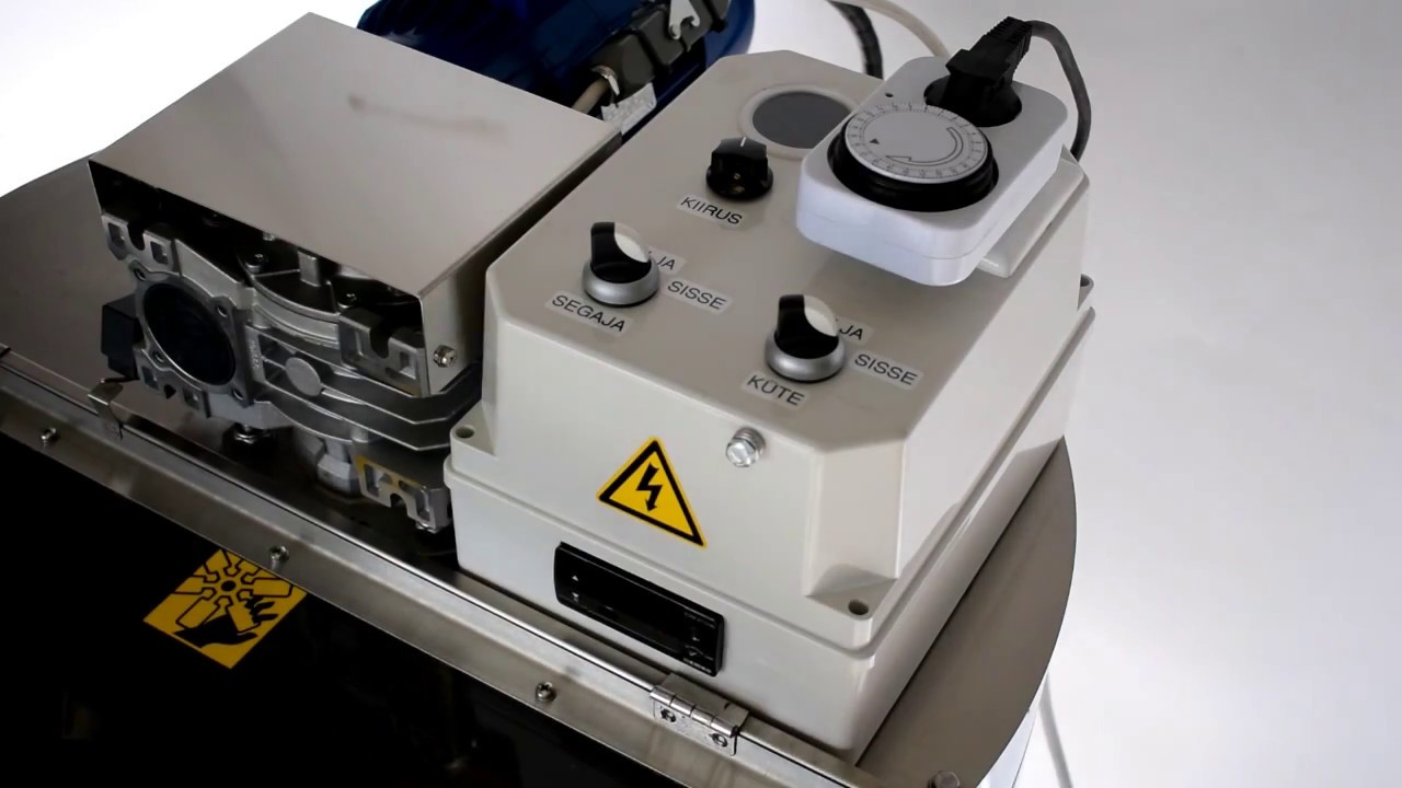 Honey creaming machine-dough mixer / Asten Honey Production & Technology