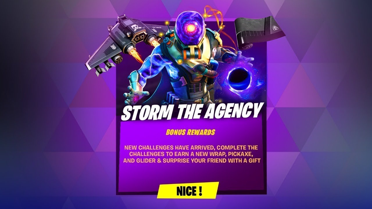 Storm the Agency Challenges(FREE REWARDS IN FORTNITE!)