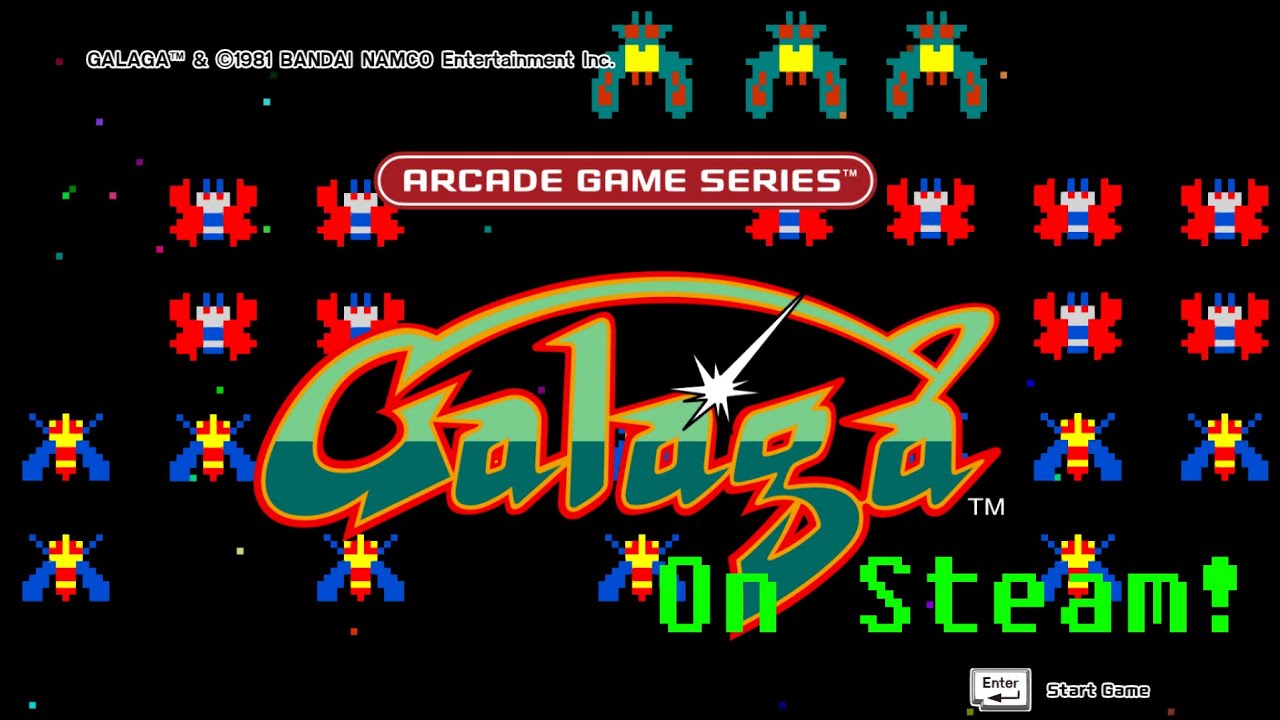 Galaga on Steam! PC Gameplay