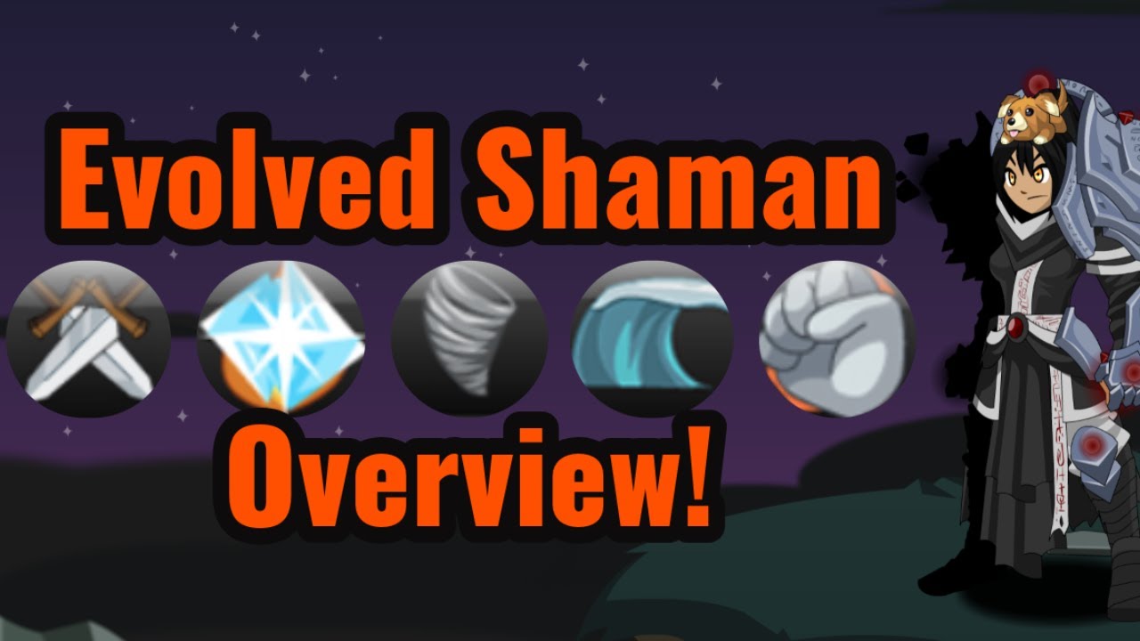 Зал классов AQW (C) — Обзор Evolved Shaman