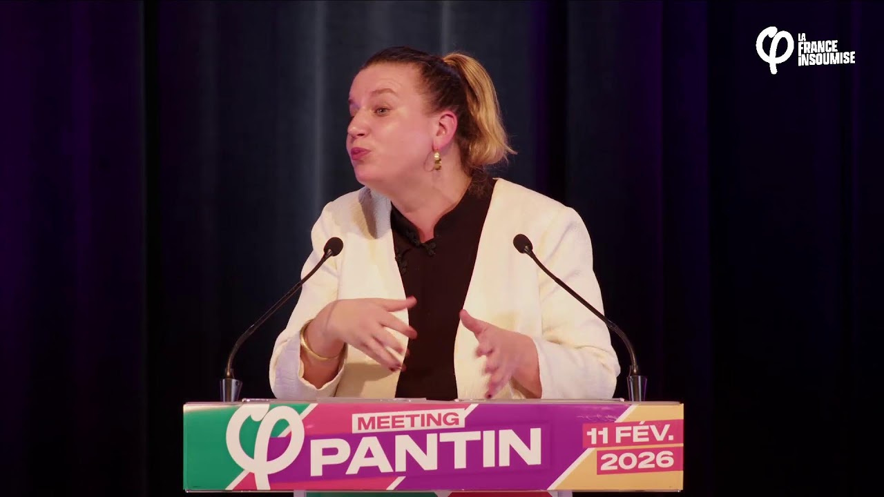 Meeting de la campagne municipale à Pantin