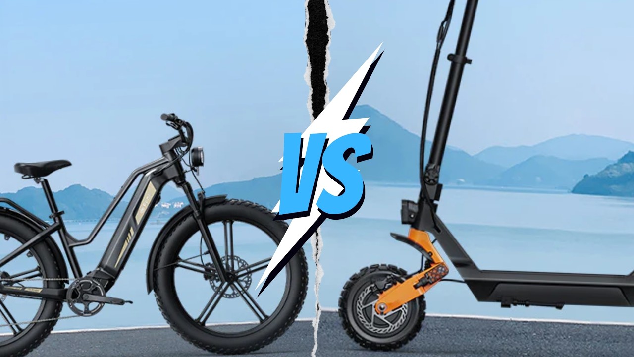 E-Bike Vs Scooter: Speed, Range & Cost Compared!