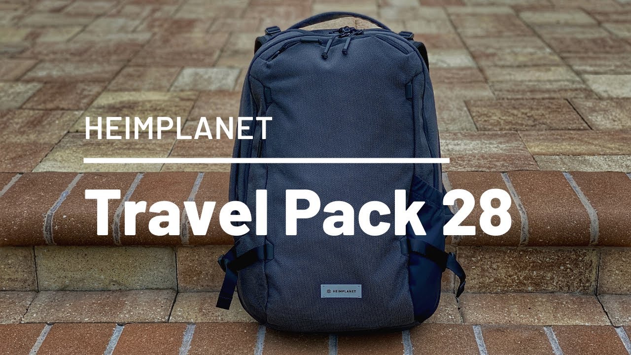 Heimplanet Transit Line Travel Pack 28 Review - AWESOME Carry On Friendly Minimal Travel Bag