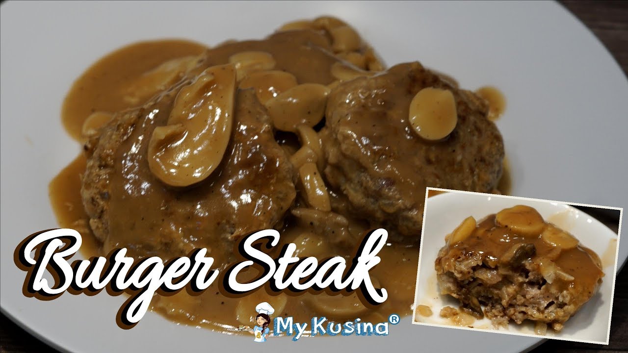 BURGER STEAK in My Kusina