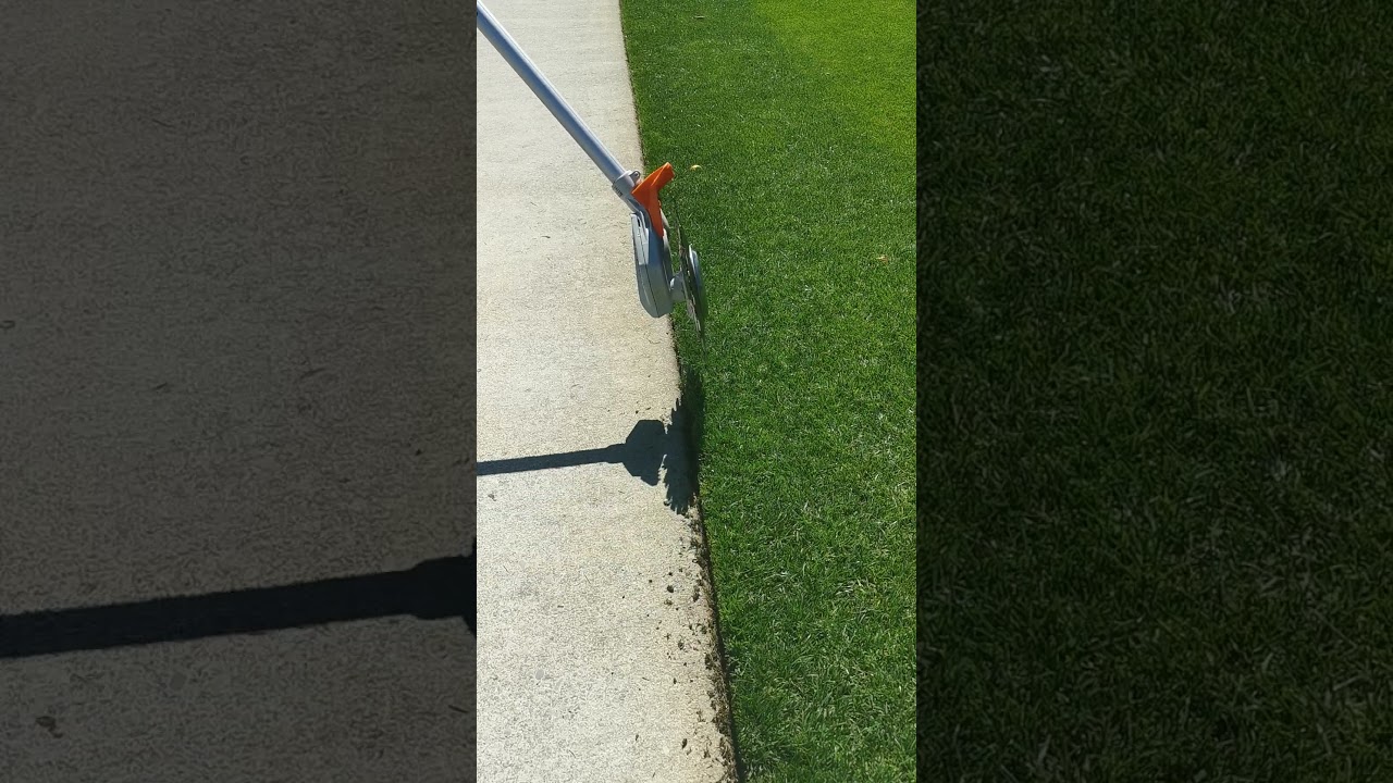 Stihl rotary scissors in action